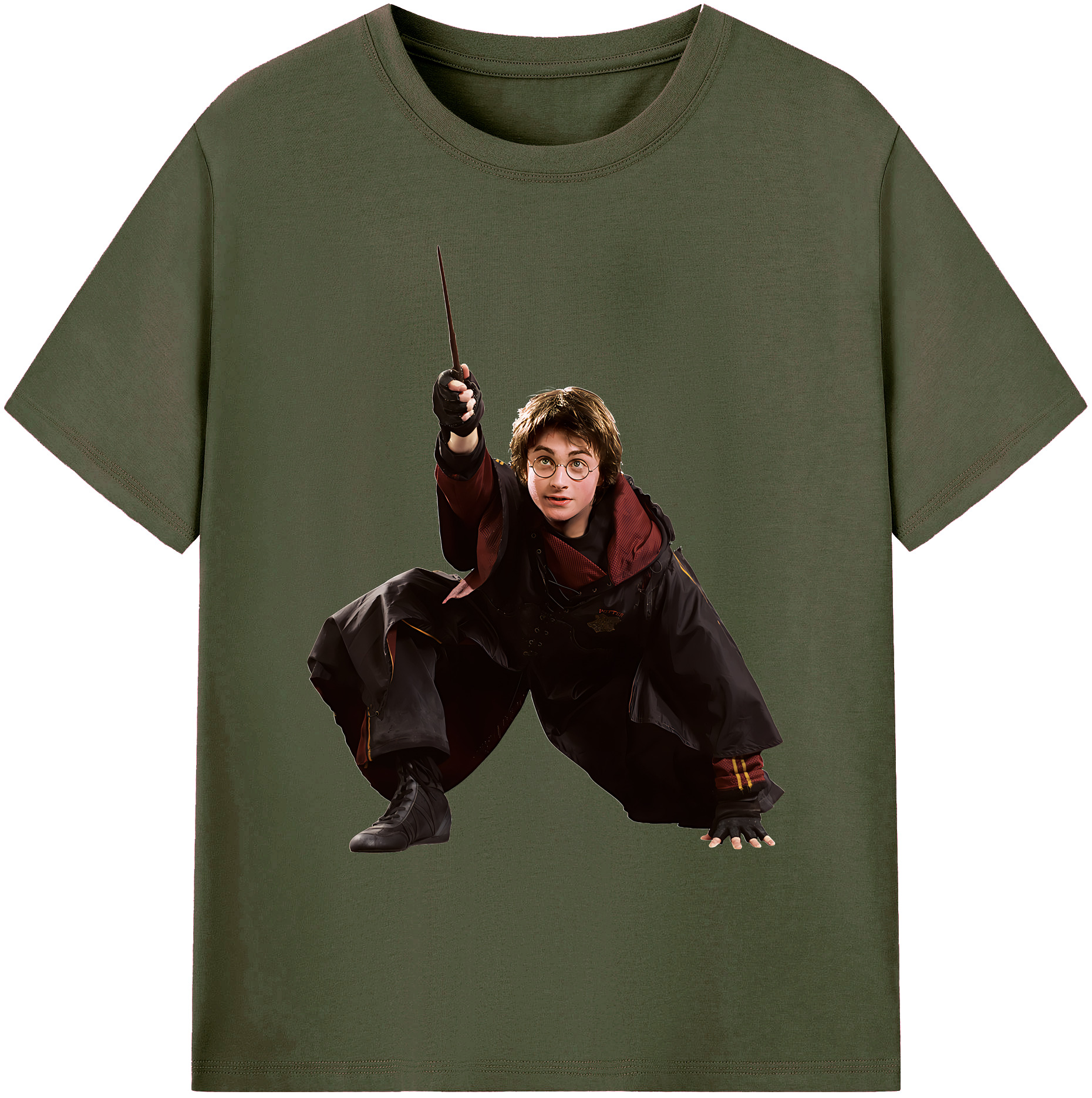 （画像用） Harry Potter ハリー・ポッターシリーズ 綿100％ メンズ半袖Tシャツ｜肌触りやわらか＆通気性
